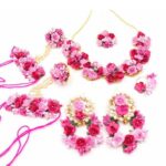 Balika Vadhu Jewellery Designer Pink Jwellery Set for Women & Girls (Mehandi/Haldi /Bridal/Baby Shower/Marriage)