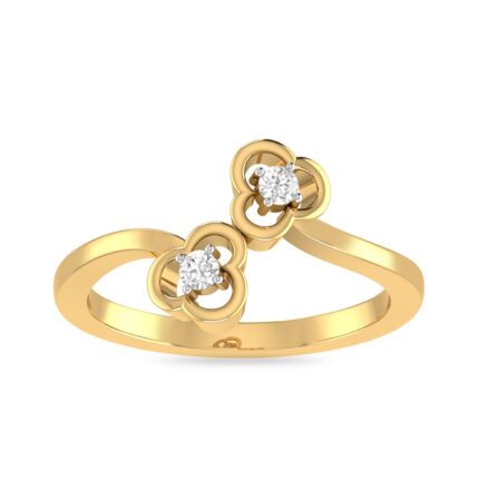 PC Jeweller The Avah 22KT Yellow Gold Rings