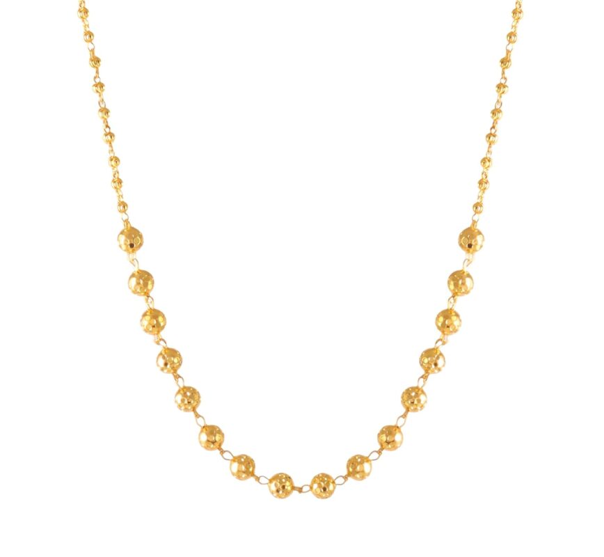 CUTE GOLD One Gram Micro Gold Plated & Copper Traditional Designer Jewellery Stone Necklace for Women and Girls (NEC-8059)