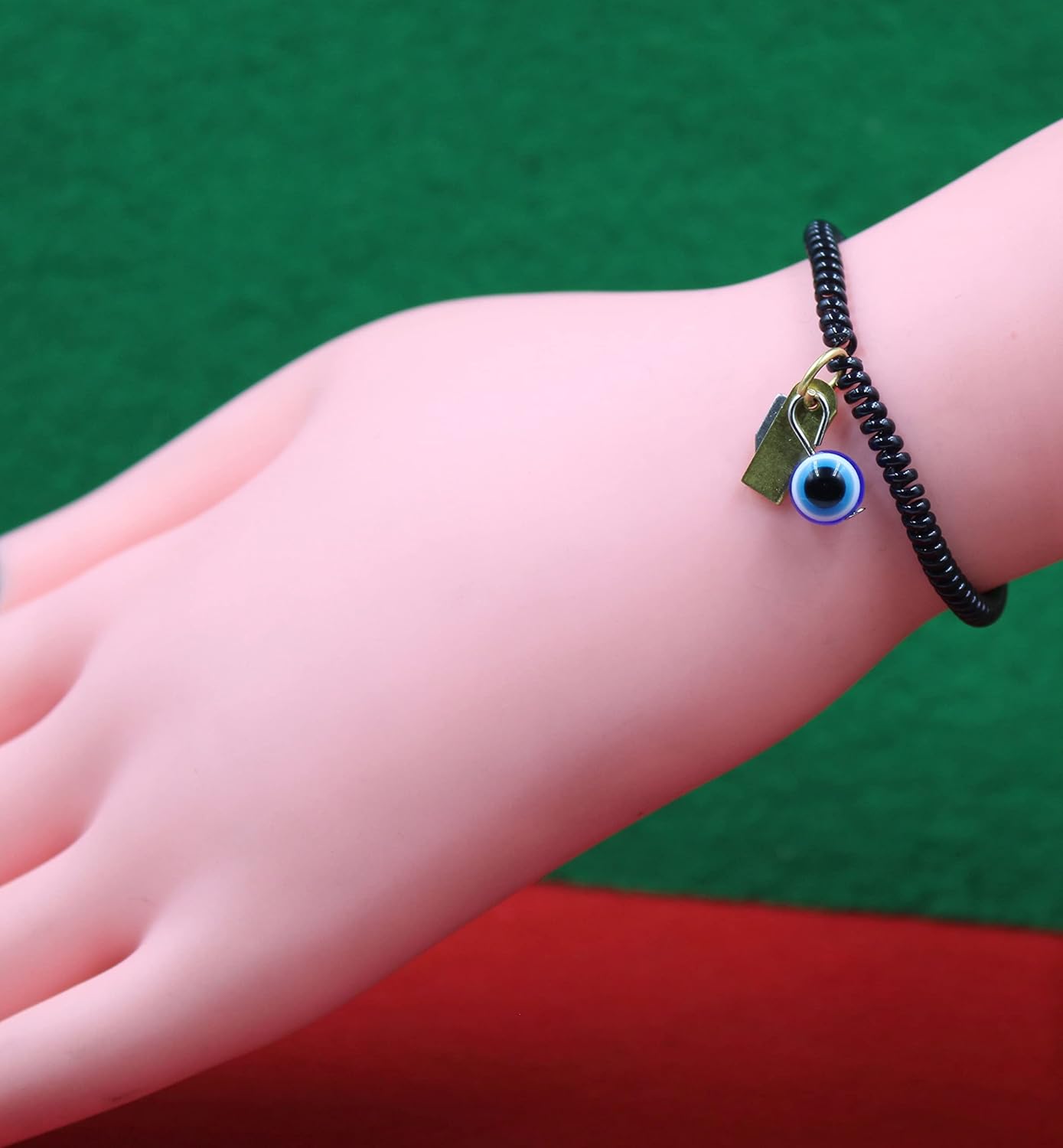 GURJARI JEWELLERS Nazar Chaku Pendants Bracelet Nazariya Bracelet for Unisex Nazar Protection strachable Good Luck Healing Bracelet Band set of 4