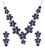 YouBella Jewellery Sets for Women Crystal Choker Necklace Jewellery set with Earrings For Girls/Women