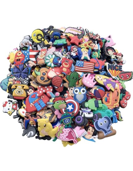 Random High quilaty Jibbits charms for croc shoe decoration