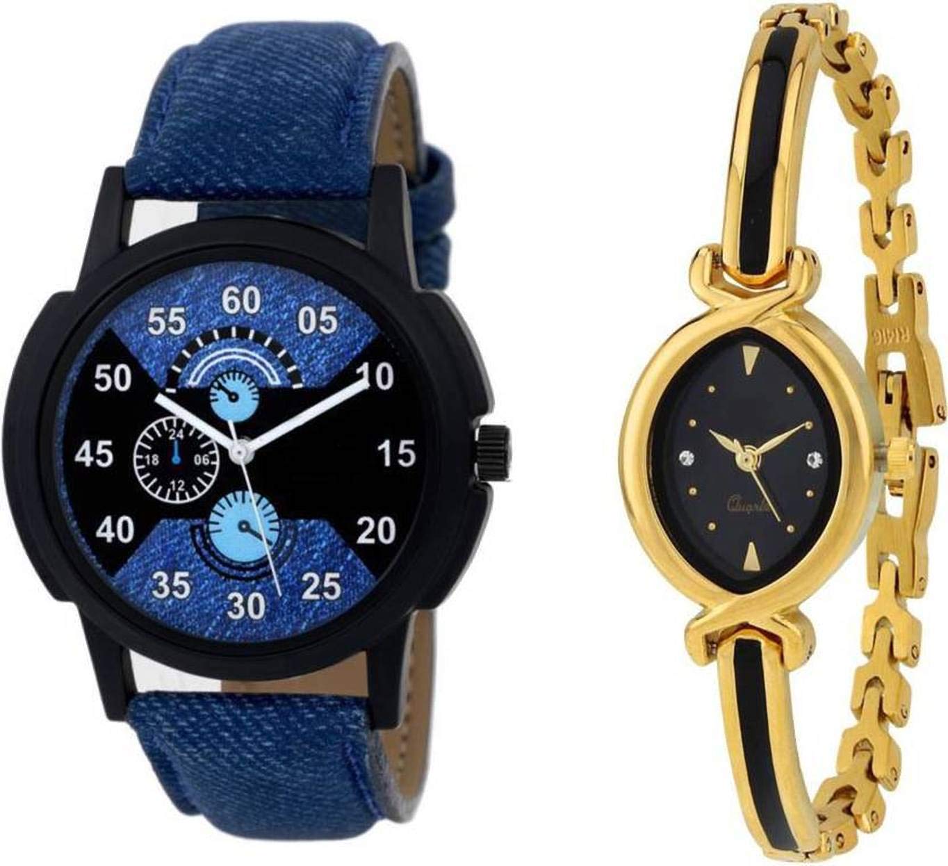 Maa creation Black Bangle and Blue Denim for Men & Women(Couple)