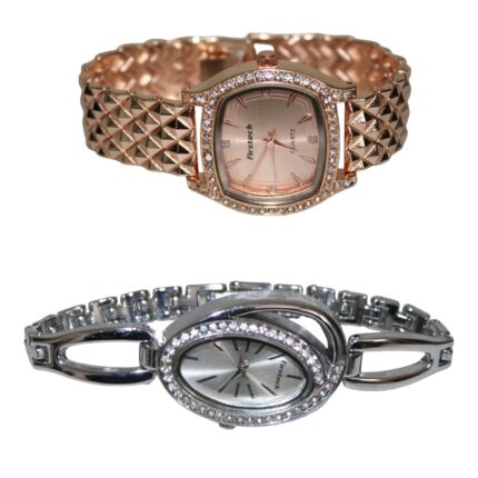 Designer Rosegold Watch & Silver Watch for Women