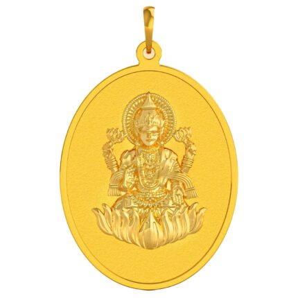 Manappuram Riti Jewellers 22k(916) 2.00 Gm Lakshmi Yellow Pendant