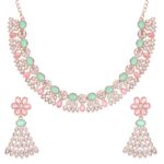 Atasi International Women's Necklace Set | Jewellery Set With Earrings