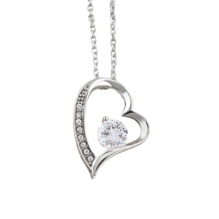 FABUNORA Special Sorry Gift For Female - Pure Silver Necklace Gift Set