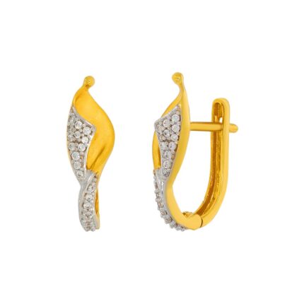 WHP JEWELLERS Yellow Gold Earrings for Women 22 K | 22 Carat Gold Earrings 916 |Gold Earrings Set| Gold Studs for Women | Womens Fashion Jewellery | Great for Gifting