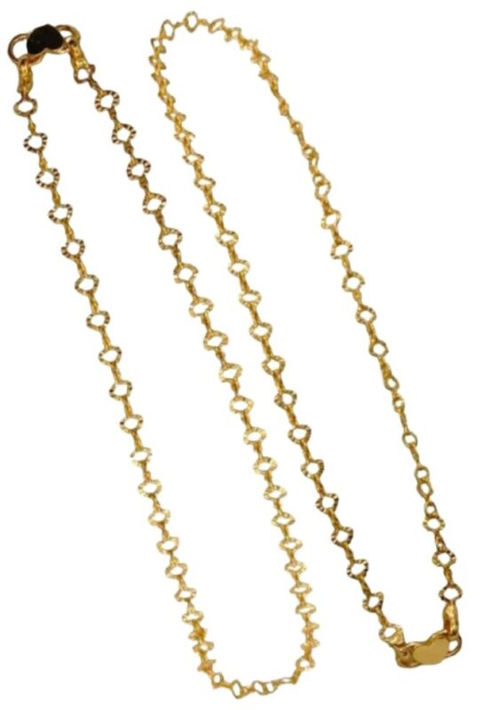 NANMAYA 10 Inch Eye Catchy Designer Model Gold Anklets For Women and Girls