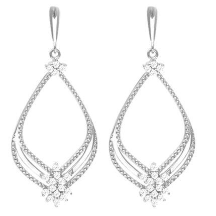 GIVA 925 Silver Princess Earrings|Gift for Girlfriend,Pendant to Gift Women & Girls |With Certificate of Authenticity and 925 Stamp|6 Month Warranty