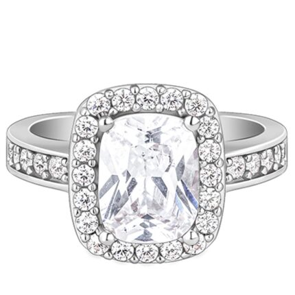 GIVA 925 Silver Adjustable Solitaire Ring | Gift for Women & Girls | With Certificate of Authenticity & 6 Month Warranty