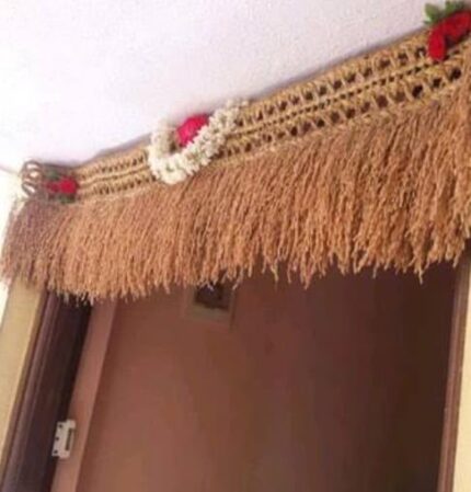 Main Door Paddy Hanging is Released on Amazon (3.5 feet) Paddy Door toran for Decorative Garlands and Door Ornaments to Attract Positivity,Prosperity and Peace at Home (1 Paddy Toran)