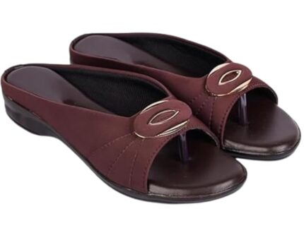 Km Footwear Slippers for Women Flats Ladies Chappal Slippers for Women Daily Use Casual Party Comfortable Footwear with Cushioned Bottom