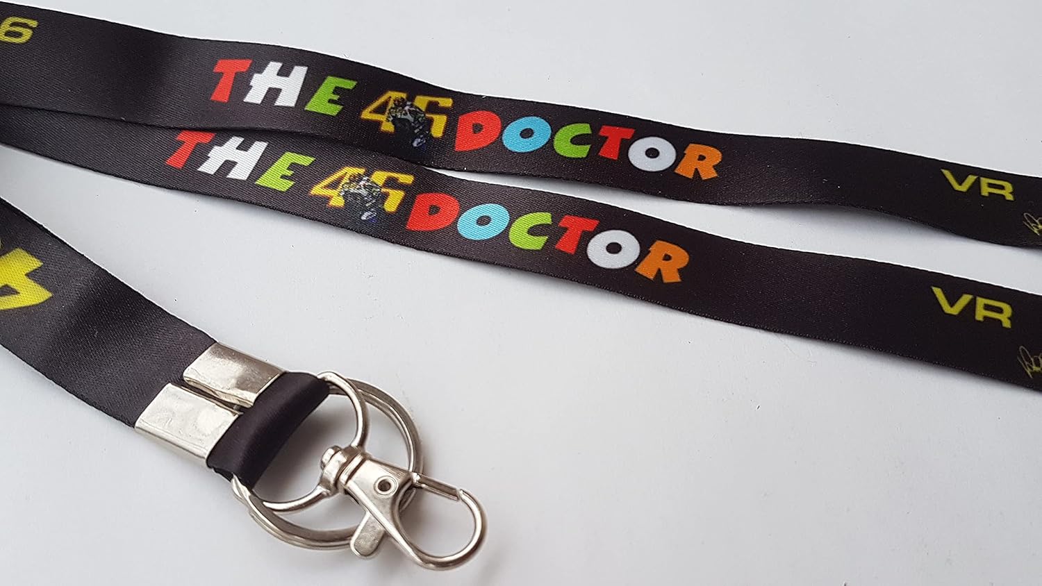 VR46 Black Lanyard ID Tag 18 inch Pack of 1 on Amazon