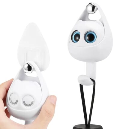 KALBHA SELES Cat Hooks - Cat Key Hook Holder for Wall Hanging Decoration, Cute Cat Hooks Creative Punch-Free Hook, Wink CAT Key Holder for Wall Cute CAT Hooks, Hangers Key Hook for Wall