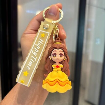 KALBHA SELES Premium Metal Weapon Cool Cute Anime Cartoon 3D Rubber Creative Silicon Keychain Suitable For Girls, Car key rings, Bike Key Chains, Bag Charm