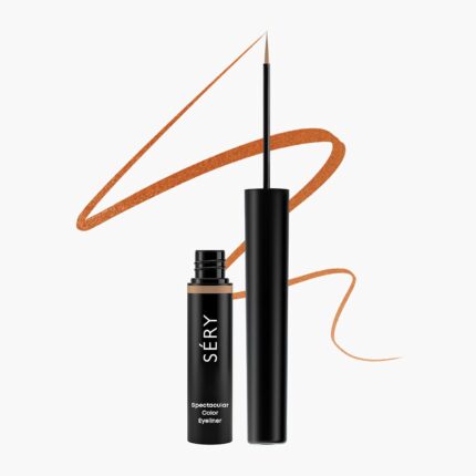 SÉRY Spectacular Color Eyeliner Matte Finish - Gold Color, Waterproof, Longlasting, Smudgeproof, Enriched with ARGAN oil, SEL-01